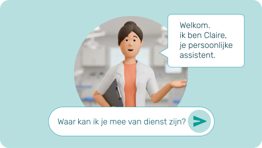 Claire, de digitale assistent voor cliënten van Arkin